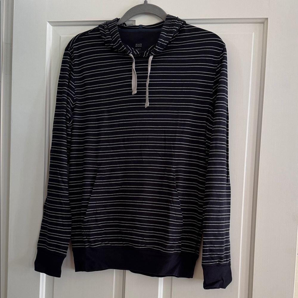 Saks Fifth Avenue Navy Stripe Hoodie